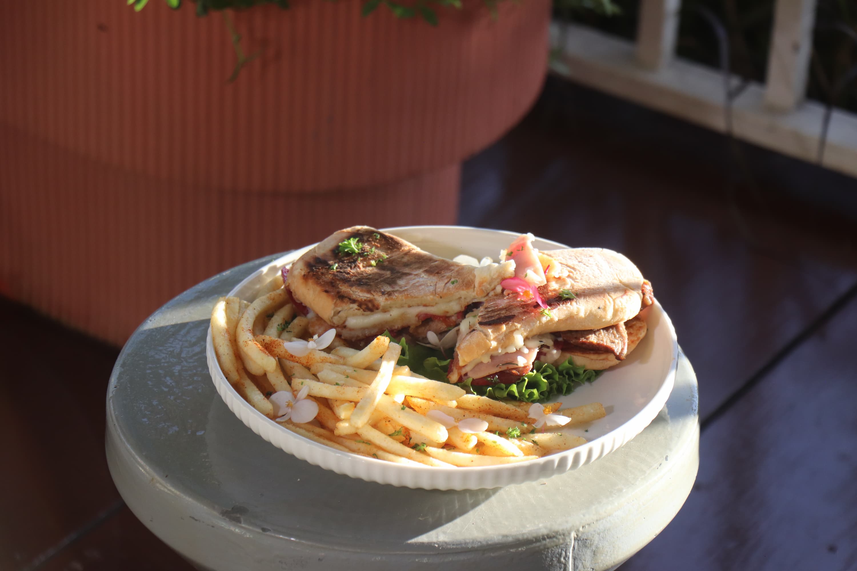 Sandwich cubano del Abuelo Don Pato